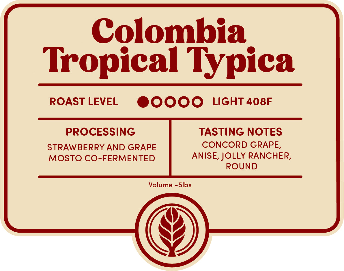 Coffee - Colombia Tropical Typica