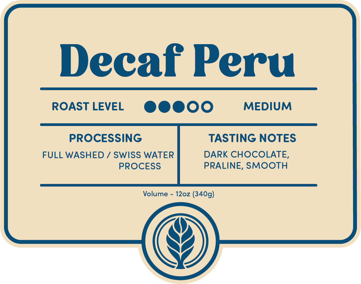 Coffee - Decaf Peru SWP