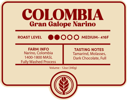 Coffee - Colombia Gran Galope Narino