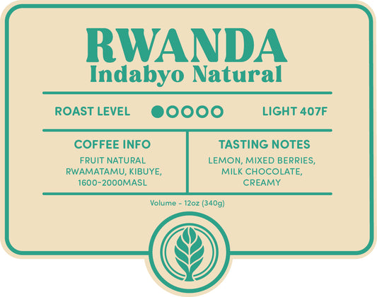 Coffee - Rwanda Indabyo Natural